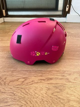 Casco de esquí infantil rosa