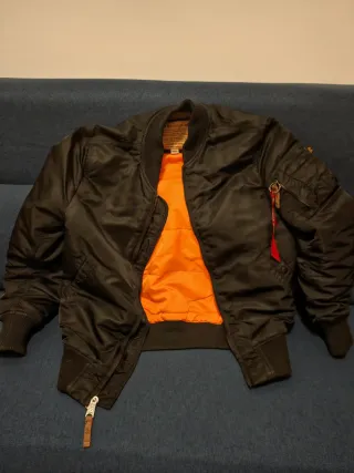 Alpha Industries Negra Talla S Acolchada