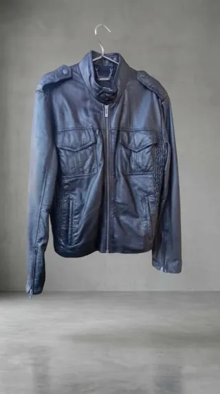 Chaqueta Biker Zara Talla L