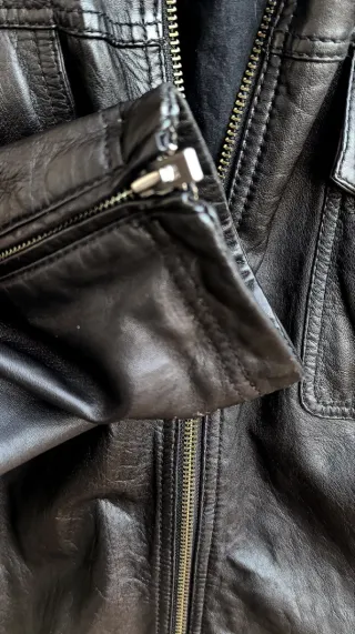 Chaqueta Biker Zara Talla L