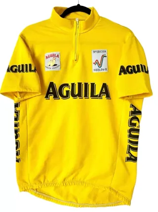 Maillot Amarillo La Vuelta España 1995 Original