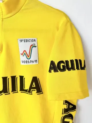 Maillot Amarillo La Vuelta España 1995 Original
