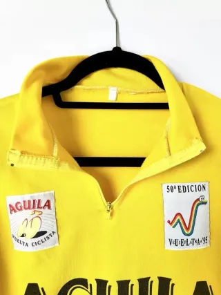 Maillot Amarillo La Vuelta España 1995 Original
