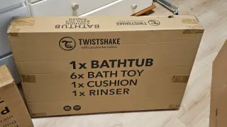 Bañera con soporte y cambiador Twistshake