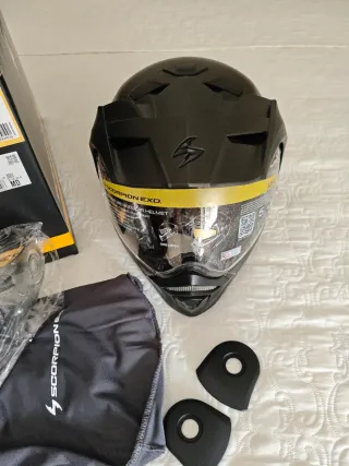 Casco Scorpion ADX-2 + pantalla ahumada