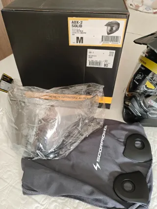 Casco Scorpion ADX-2 + pantalla ahumada