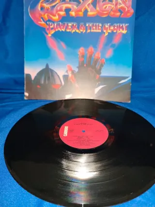 LP Saxon - Power & the glory