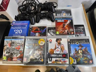 PlayStation 3 Slim (PS3) Negra 160GB caja original