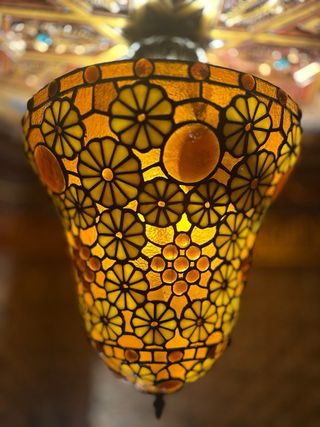 Lámpara Árabe Neomudéjar Tiffany LEER DESCRIPCIÓN