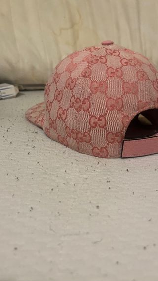 Berretto Gucci Rosa GG