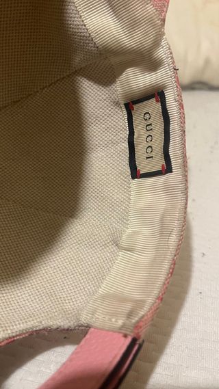 Berretto Gucci Rosa GG