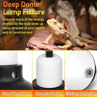 Lámpara terrario reptiles E26