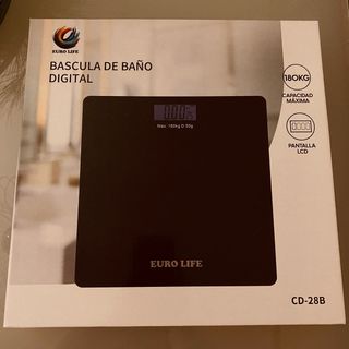 Báscula de Baño Digital incluida Pilas.