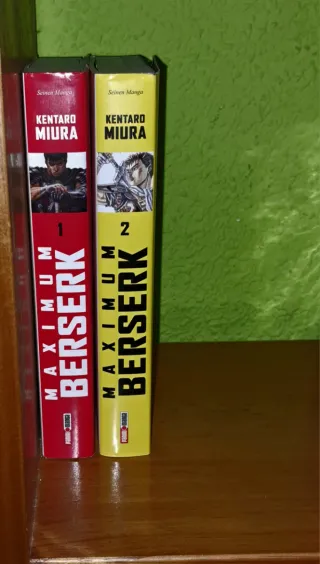 Lote de 2 mangas de Maximum Berserk