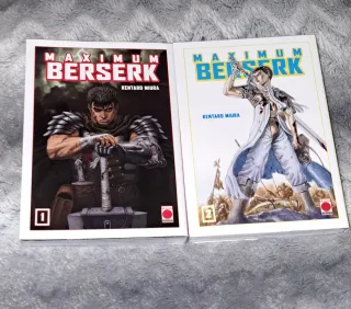 Lote de 2 mangas de Maximum Berserk