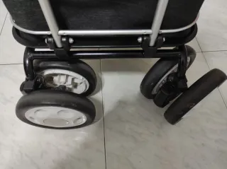Carro andador y de la compra plegable