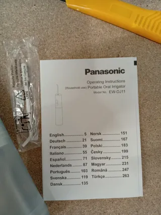 Irrigador Bucal Panasonic DentaCare Travel