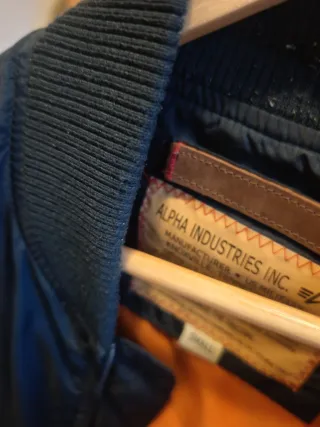 Chaqueta Alpha Industries Azul Talla S