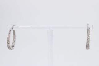 Pendientes Oro Blanco 18k