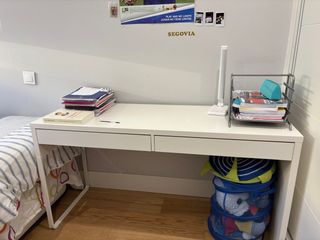 Escritorio Ikea Mike 142x50 Blanco