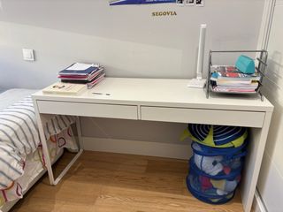Escritorio Ikea Mike 142x50 Blanco