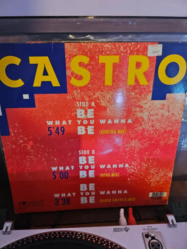 Vinilo Castro - Be What You Wanna Be