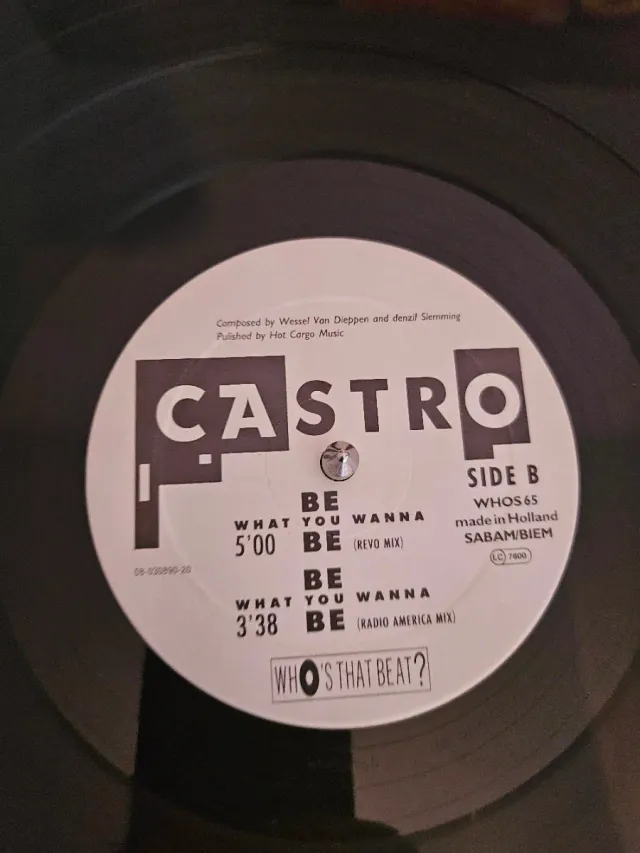 Vinilo Castro - Be What You Wanna Be