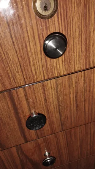 Cómoda Cajonera Madera Alto Brillo