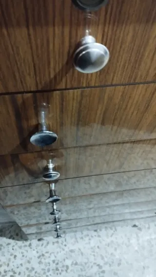 Cómoda Cajonera Madera Alto Brillo