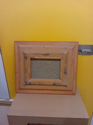 Cuadro Bodegón Marco Dorado