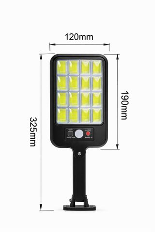 2 Farolas LED Solares con Control Remoto