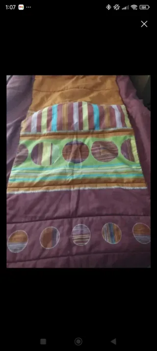 Edredón 90 cm estampado multicolor