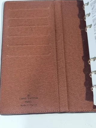 Agenda Louis Vuitton Monogram Marrón