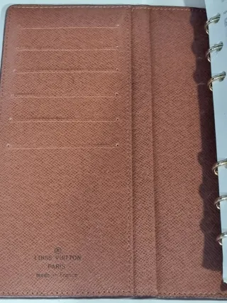 Agenda Louis Vuitton Monogram Marrón