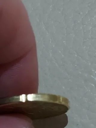 Moneda 20 céntimos euro error de acuñación