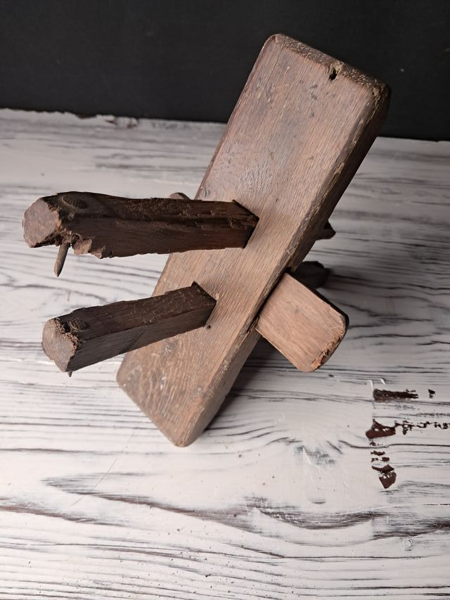 Antico gramiglio da falegnameria