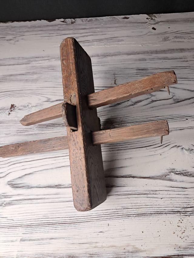 Antico gramiglio da falegnameria