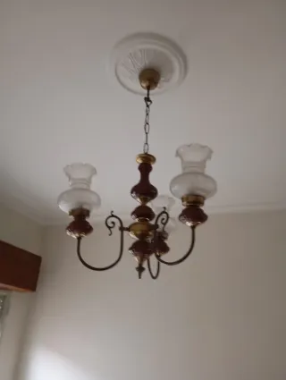 Lámpara colgante vintage