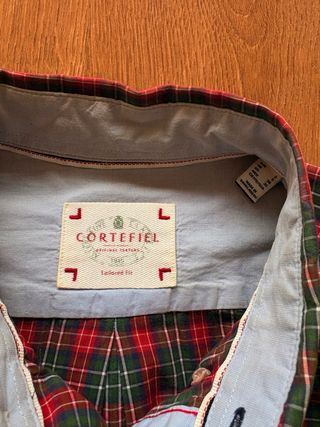 Camisa Cortefiel cuadros