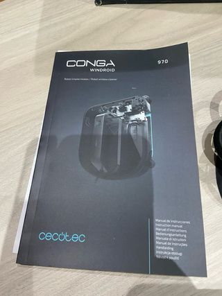 Robot Limpia Cristales Conga Windroid 970