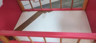 Cuna litera para muñecos