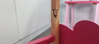 Cuna litera para muñecos