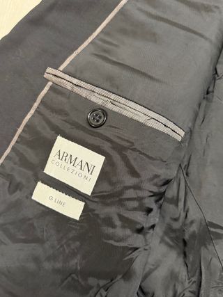 Giacca Blazer Armani Lana Nera