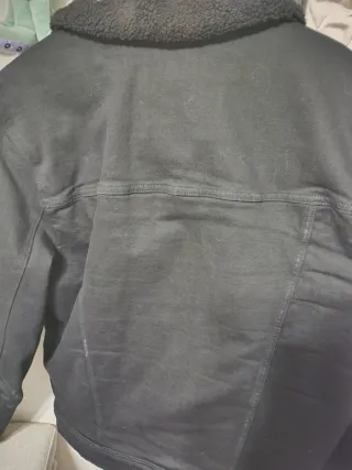 Chaqueta Hollister Negra Talla XL