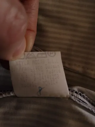 Conjunto americana y pantalón rayas Neyla monica