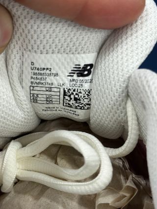 Zapatillas New Balance Rosa y Beige