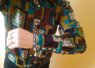 Camisa Vintage Estampada