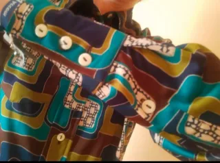 Camisa Vintage Estampada