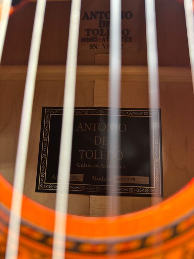 Guitarra Antonio de Toledo ATF 17 EBR