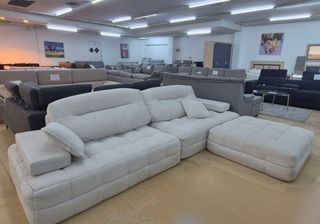 SOFÁ CHAISE LONGE GRANDE, MODERNO, CÓMODO